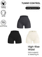 3 Pack Ribbed Soft New Cheap Women's High Waisted Biker Shorts Anti Chafing Slip Shorts Shorts Underwear Yoga Workout Shorts