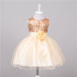 Baby Sequin Dress Flower Girl Wedding Princess Dress