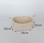 Nordic Wind Hand-woven Thick Cotton Rope Storage Box Simple Storage Basket