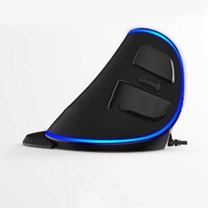 Vertikale ergonomische Snail RGB Anti-Maus-Handkabelmaus