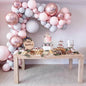 Macaron Balloons Garland Arch Rose Gold Confetti Ballon Wedding Birthday Baloon Birthday Party Decor Kids Baby Shower