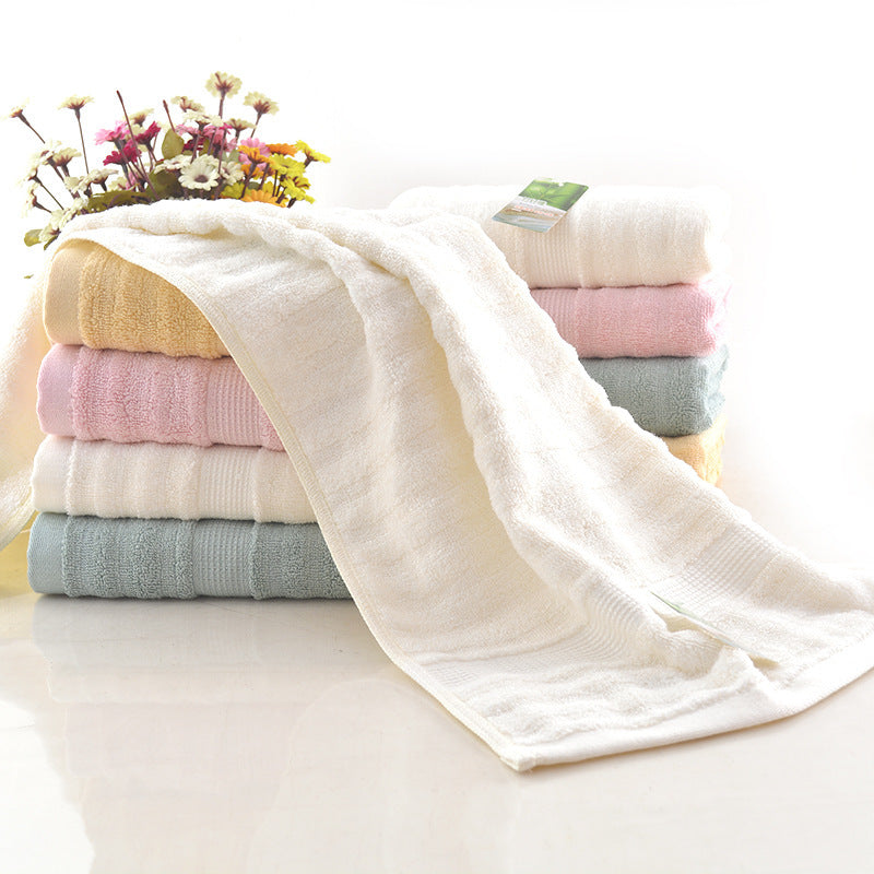 Bamboo fiber water ripple towel