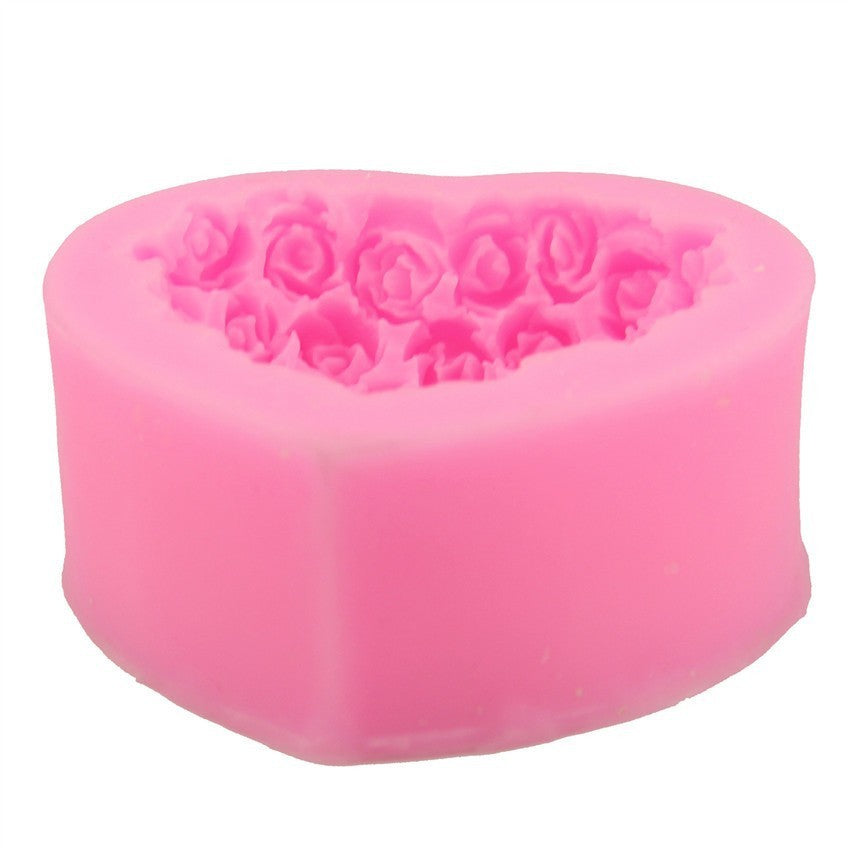 Valentines Day Gift Valentine's Day Love Rose Silicone Mould Home Supplies