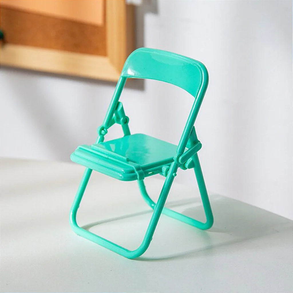 Mobile Phone Holder Format Portable Folding Creative Table Chair