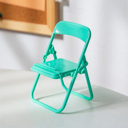 Mobile Phone Holder Format Portable Folding Creative Table Chair