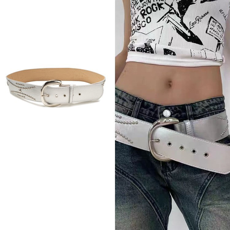 Retro Spicy Girl Niche Belt