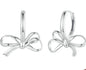 Simple All-match Bow Ear Clip S925 Sterling Silver