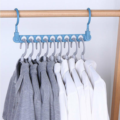 Hanger storage artifact dormitory home wardrobe finishing