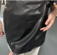 Women's Short Leather Skirt