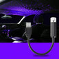 Car LED Starry Sky Night Light USB Powered Galaxy Star Projector Lamp For Car Roof Room Ceiling Decor Plug And Play