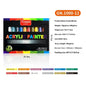 48 Colors Painting DIY Ceramic Graffiti Water-based Marker Package