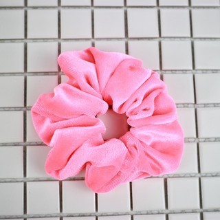 Fluorescent Color Updo Hair Ring Women's Flannel