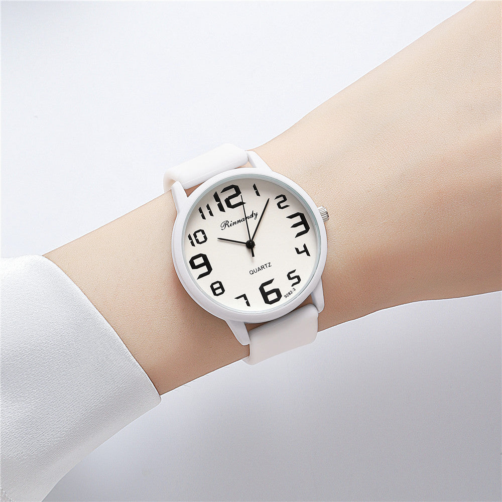 Fashion Jelly Color Sports Silicone Watch