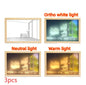 Illuminated Picture LED Decorative Light Painting Bedside Picture Style Creative Modern Simulate Sunshine Drawing Night Light Gift