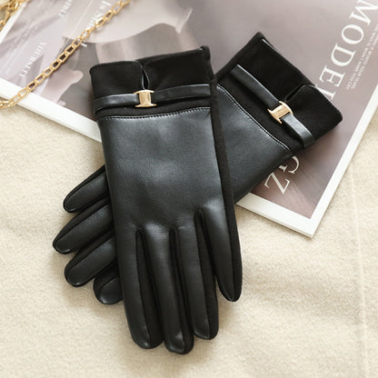 Women's Winter Suede Gloves