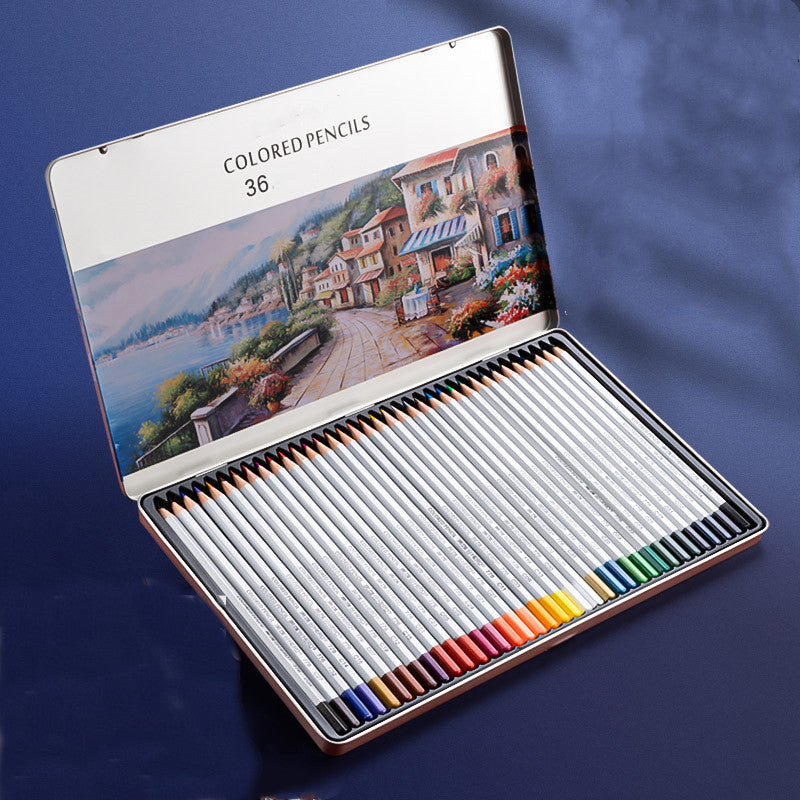 Water-Soluble Oil-Based Color Pencil Drawing Set