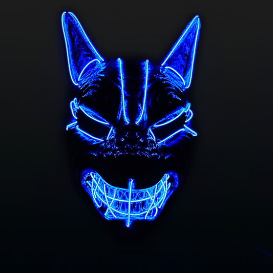 Halloween LED Full Face Luminous Mask