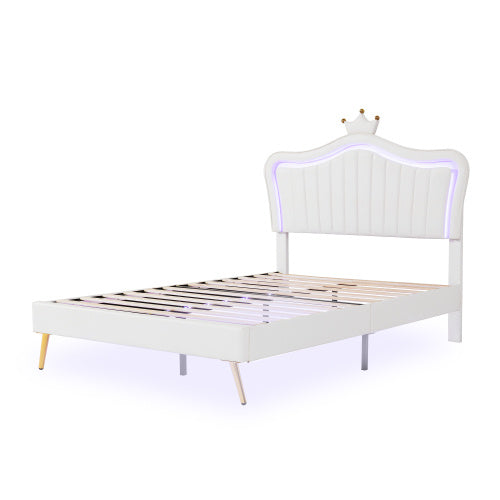 Double Bed Frame In Metal Fibreboard