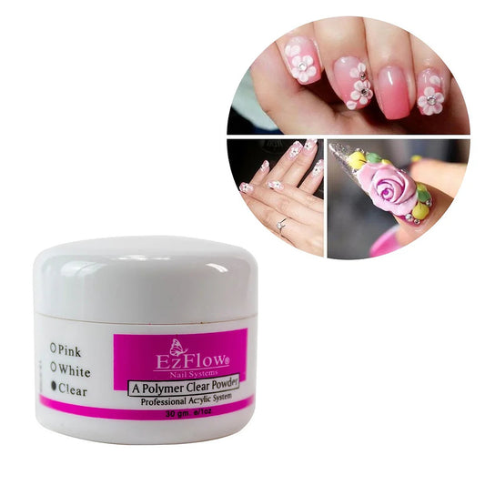 Acrylic Nail Powder Acrylic Gel Porcelain Stretching 30g