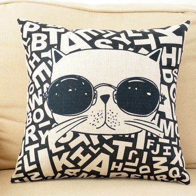 lovely cartooncouch pillow