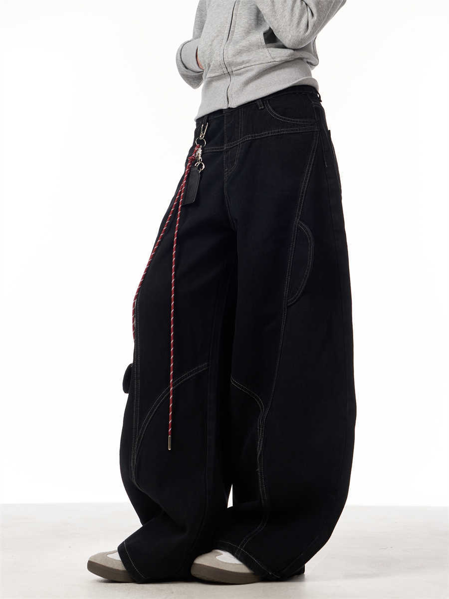 Spring New Loose Draggle-tail Trousers