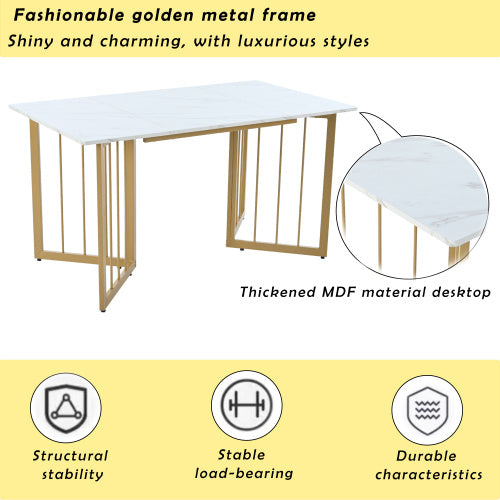 Metal Frame Kitchen Table