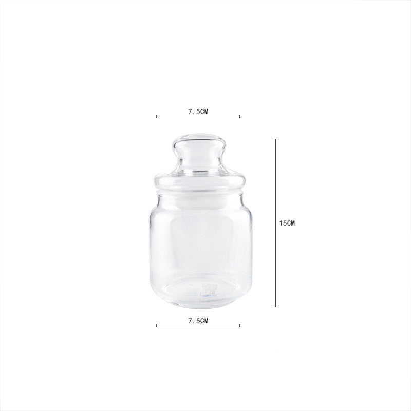 Kitchen glass storage jarKitchen glass storage jar