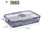 Refrigerator Storage Box Transparent Food Grade PET Plastic Storage Box