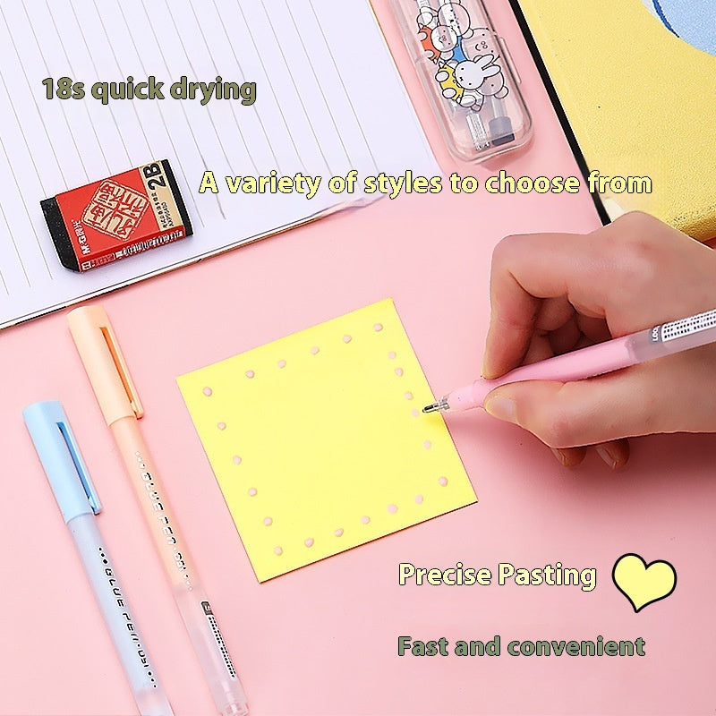 Children's Handmade Hand Account Quick-drying Glue Student Creativity Color Dispensing Pen