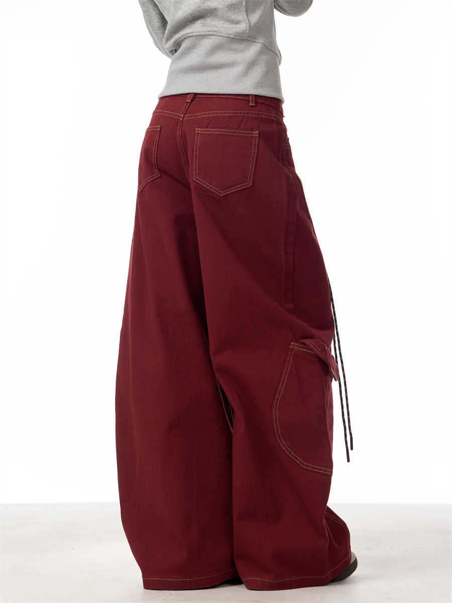 Spring New Loose Draggle-tail Trousers