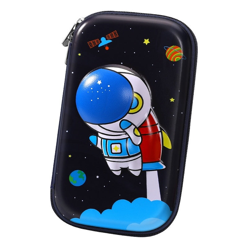 New EVA Elementary School Student Large Capacity Anti-fall Pencil Stationery Box