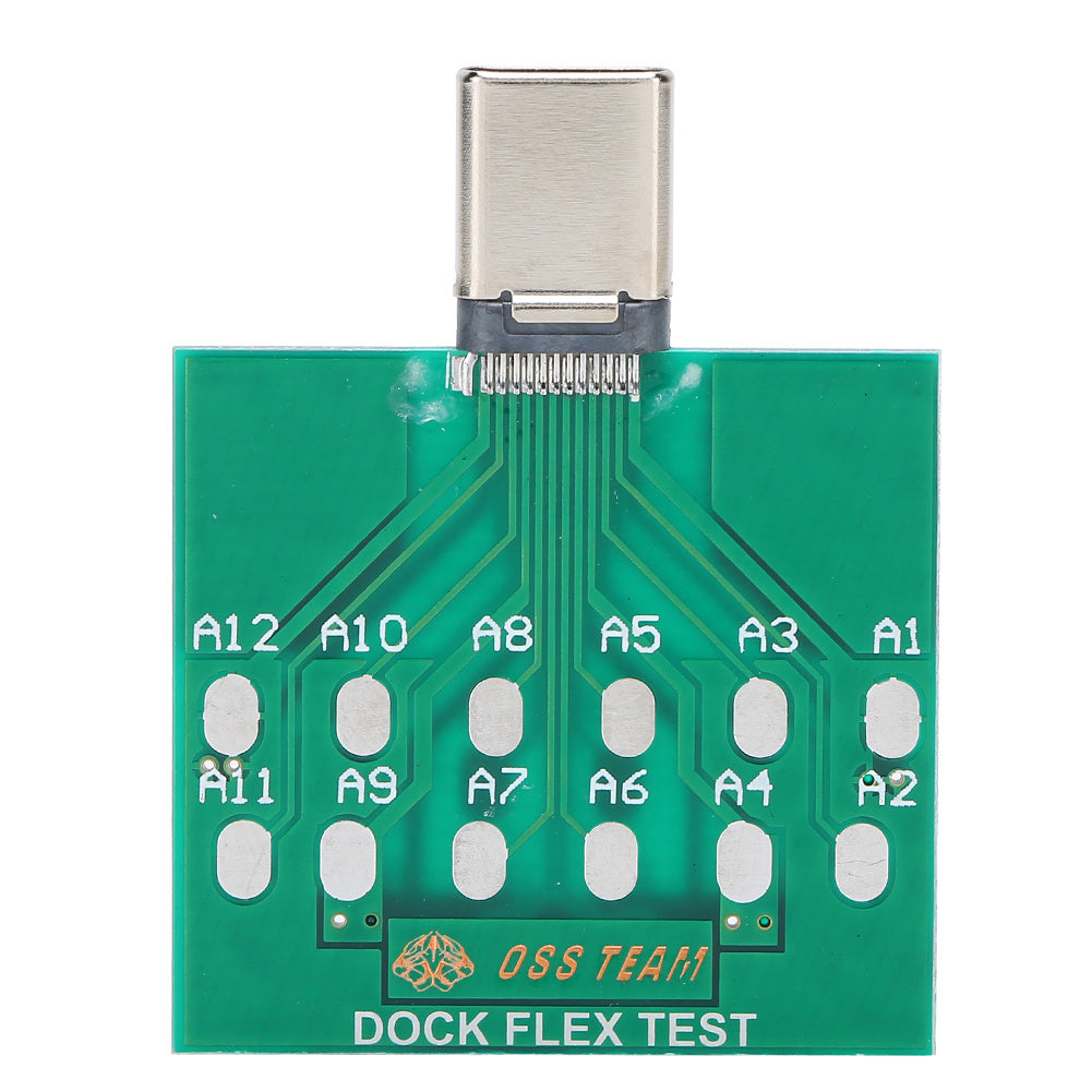 2pcs Dock Test Board USB 5 Pin Battery Power Charging Port Easy Test Repair for Android Type C Phone(1 )