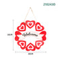 Valentine's Day Party Decorative Creative Wooden Doorplate