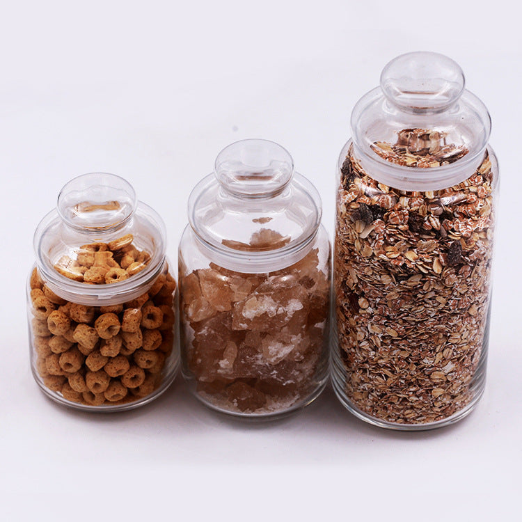 Kitchen glass storage jarKitchen glass storage jar