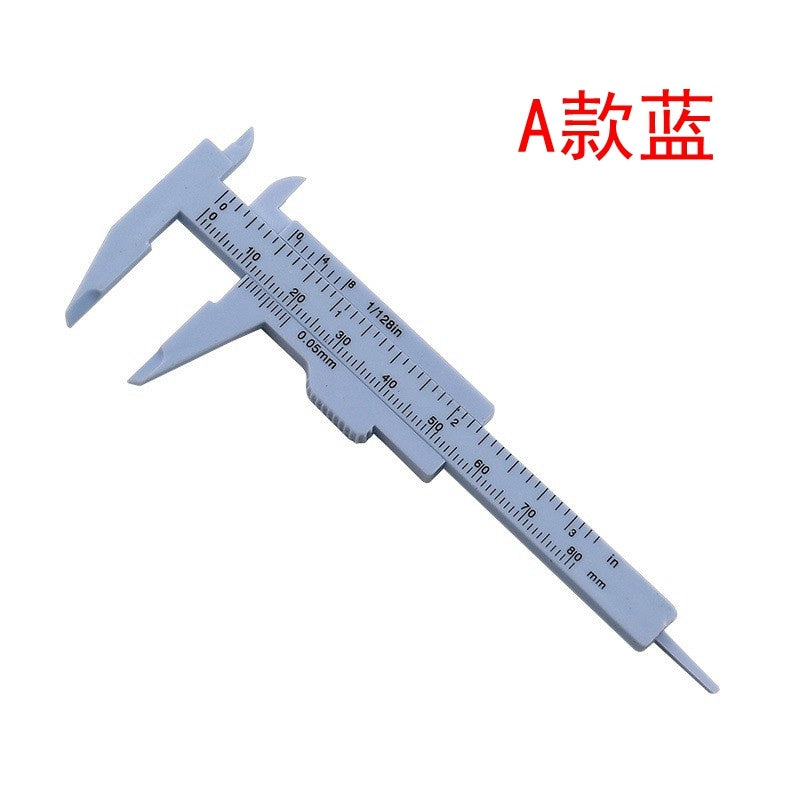 Ruler Double Scale Plastic Measuring Button Accessories Measuring Length