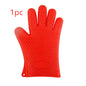 Food Grade Silicone Heat Resistant BBQ Glove Silicone Oven Mitts