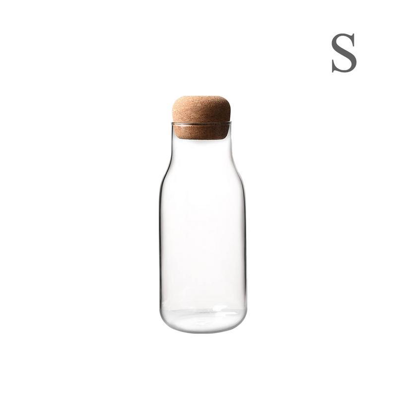 Cork glass bottle