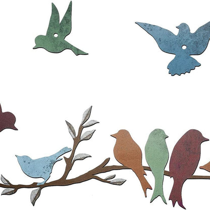 Bird Branch Wall Decoration Wall-mounted