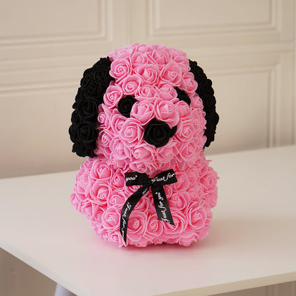 Rose Dog Children's Day Toy