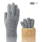 Double Layer Fleece-lined Thick Windproof Thermal Touch Screen Gloves