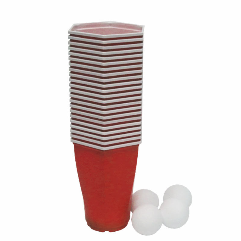 450ml Red Beer Pong Party Plastic Cups