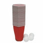 450ml Red Beer Pong Party Plastic Cups