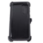 Phone Case for Galaxy S21 UltraRugged with Port Protection Includes Protective Case Clip Kickstand Black