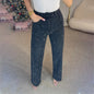 Summer High Waist All-matching Pants Women's Denim