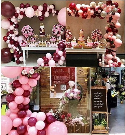 Tender Powder Latex Balloons Balloon Chain Package