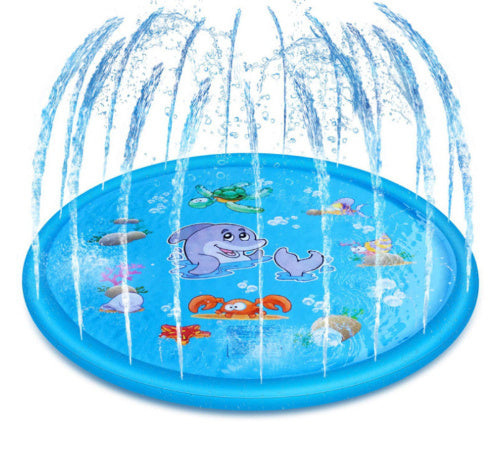 Durable Children's Water Spray Pool Mat Splash Sprinkle Play Pad Mat