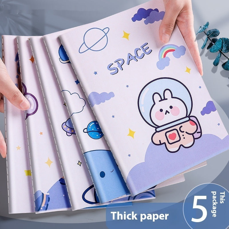 Notebook Thickened Practice Note Simple A5 Creative B5 Girl Heart