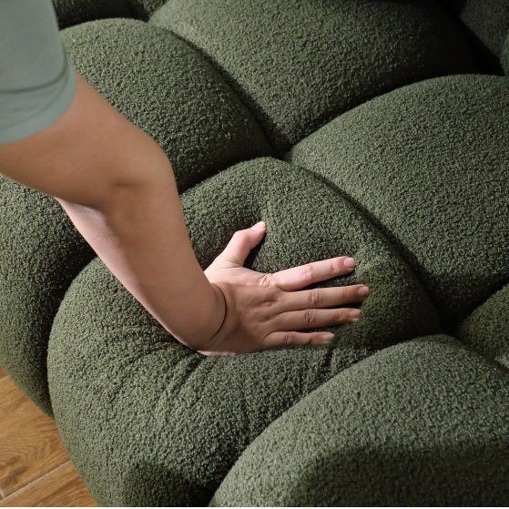 Home Upholstered Sofa Green