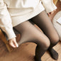 Fleece-lined Thermal Pantyhose Stirrup Leggings