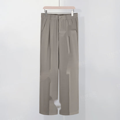 Summer Thin Suit Straight-leg Pants